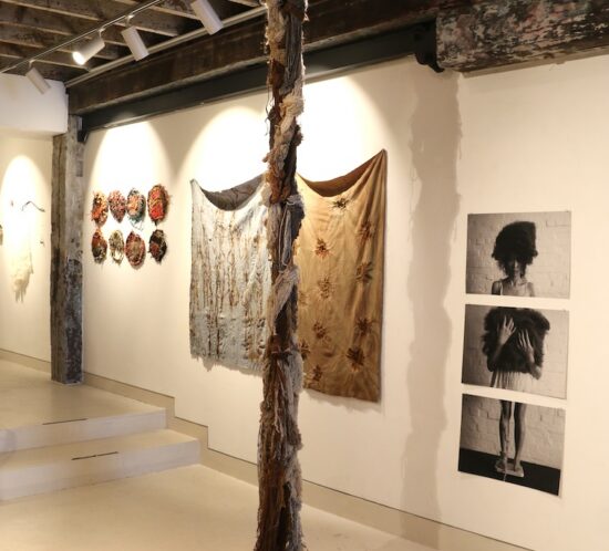 Jane Bodnaruk - Convewrsations 'round Circularity; Sue Pedley - Gentle Art #1 and #2; Waihan Lee - The Endurance of Making